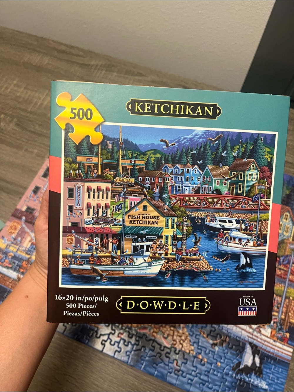 🧩$6 SALE🧩 DOWDLE | 500-Piece | Really Enjoyable - Jigsaw Puzzle